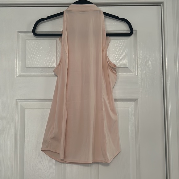 Express Elite Stretch Ruffle Tank - Medium - Picture 3 of 3